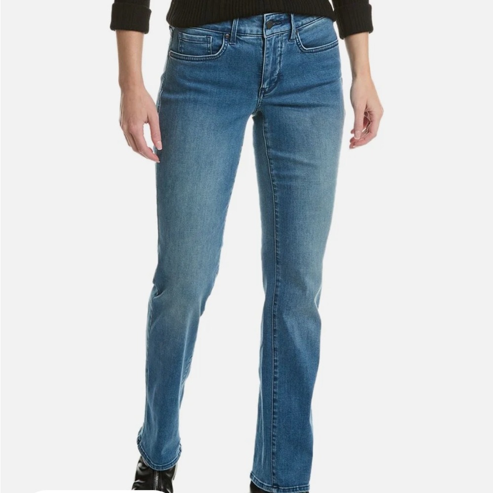 🔥NWT‼️ NYDJ Dark Wash Blue Marilyn Straight Leg Jeans - Size 4✨✨✨